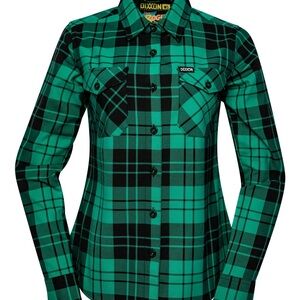 Women’s Dixon Green and Black Bogus Flannel